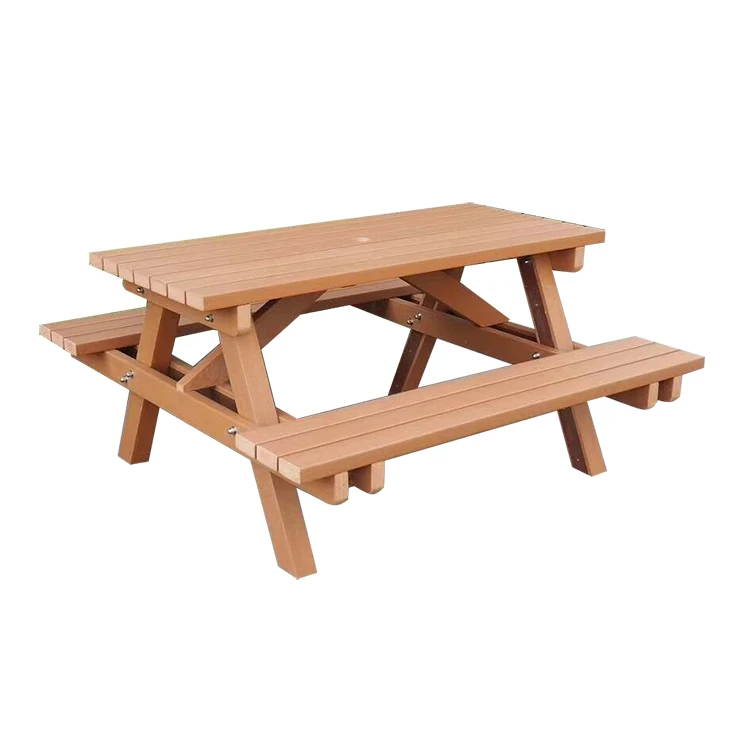 High quality WPC  picnic outdoor table and chair set