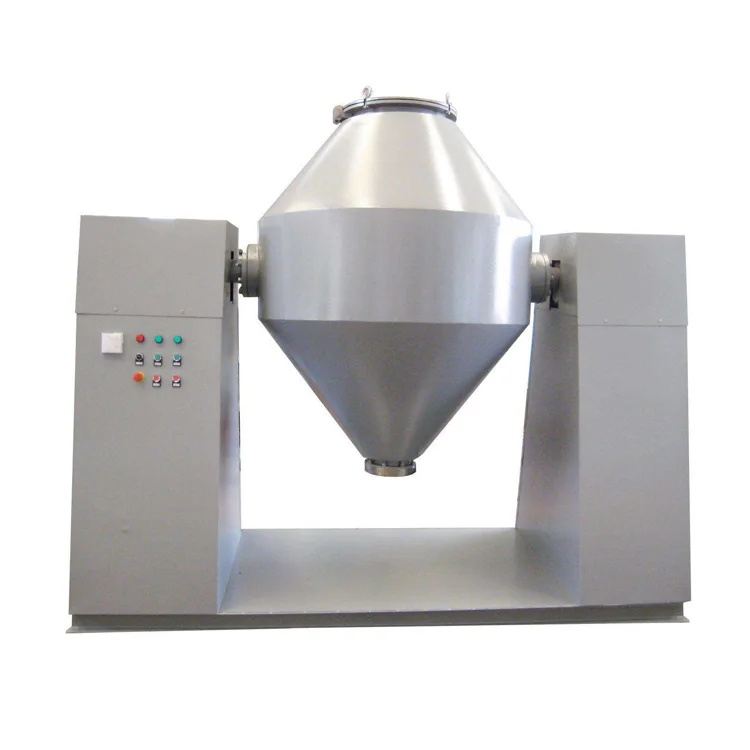 Low Price High Efficiency Double Cone Vacuum Dryer For Cadmium Sulfate