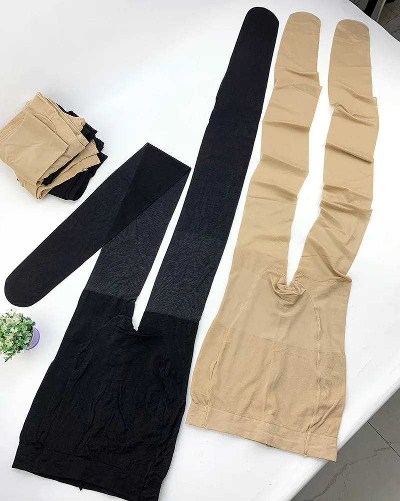 Sexy Skin Tones Colors Cover Yarn Pantyhose Stockings 10D Women Sheer Tights 1