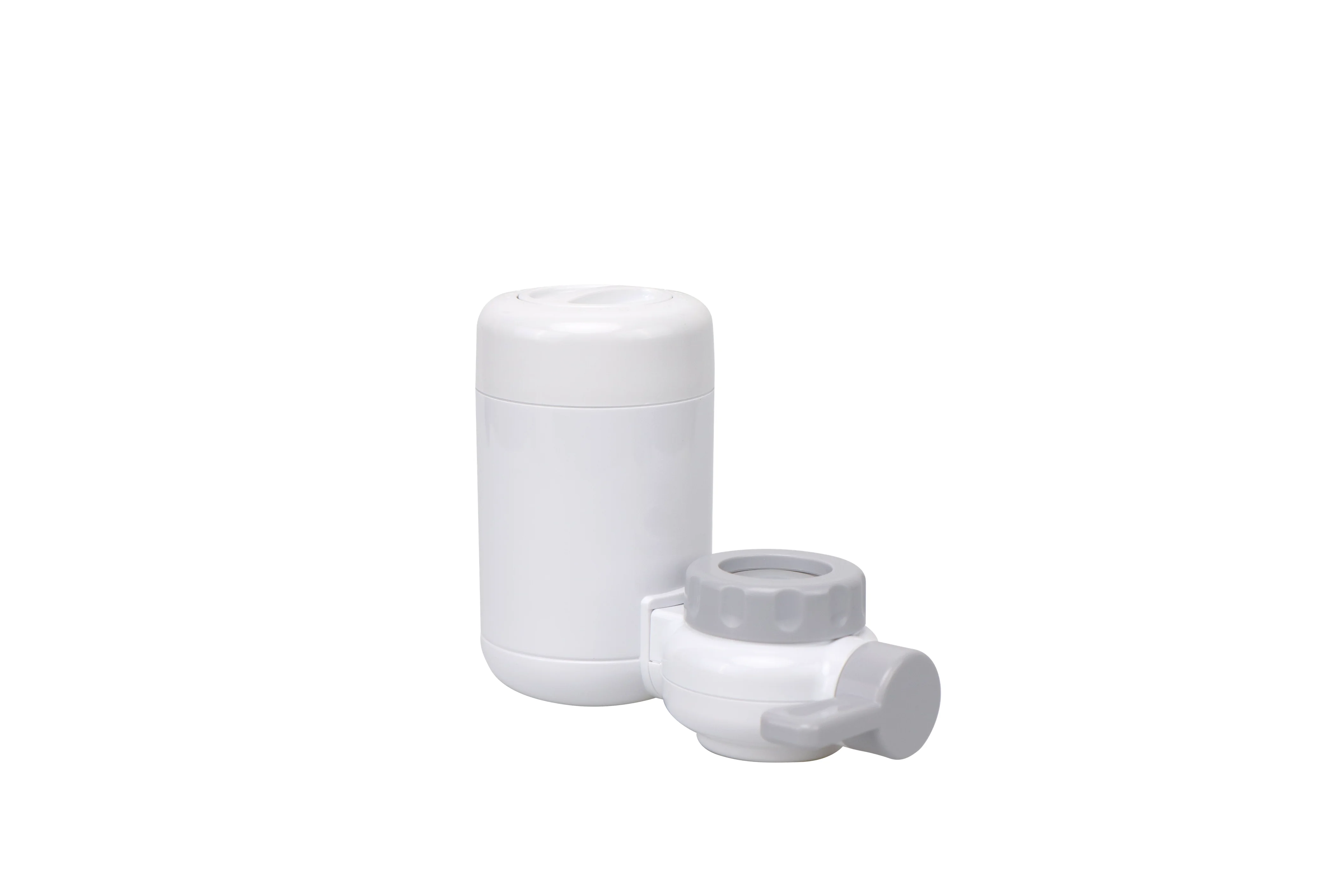Water Filter Faucet Mount Reduces Lead & Chlorine,Home Water Filtration System Fits Standard tap faucet filter