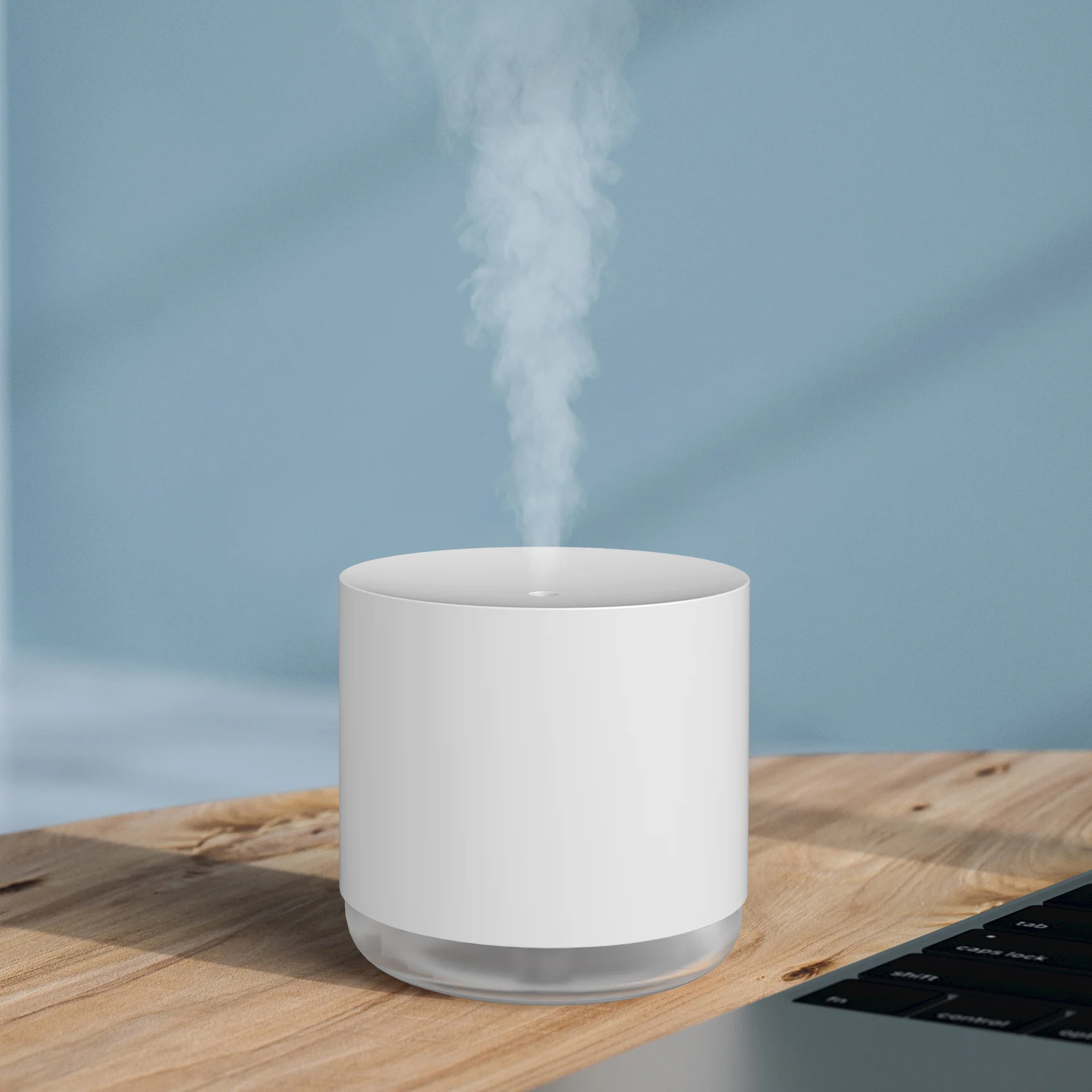 
2021 New Room Usb Mini Portable Diffuser Small H2o Water Silent Wireless Desktop Ultrasonic Air Humidifier 