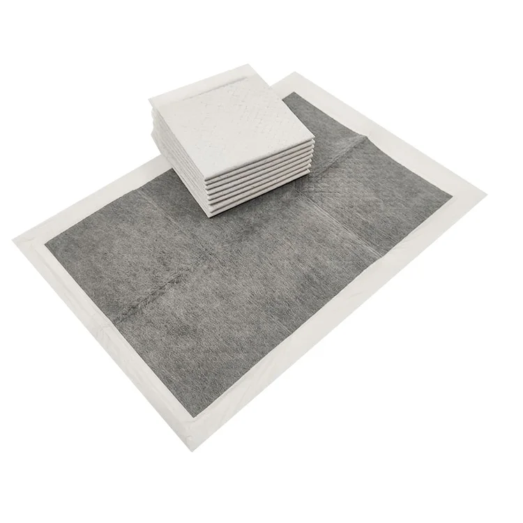 Custom Disposable Bamboo Puppy Dog Training Pet Pee Pad Charcoal Pads Training Bamboo pee pads