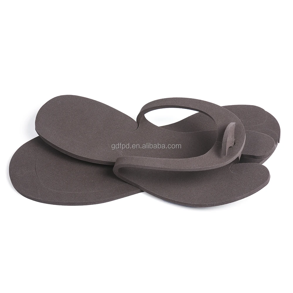 Custom Logo Disposable Pedicure Eva Foam Hotel Flip-flops Slipper for Nail Salon Day Spa