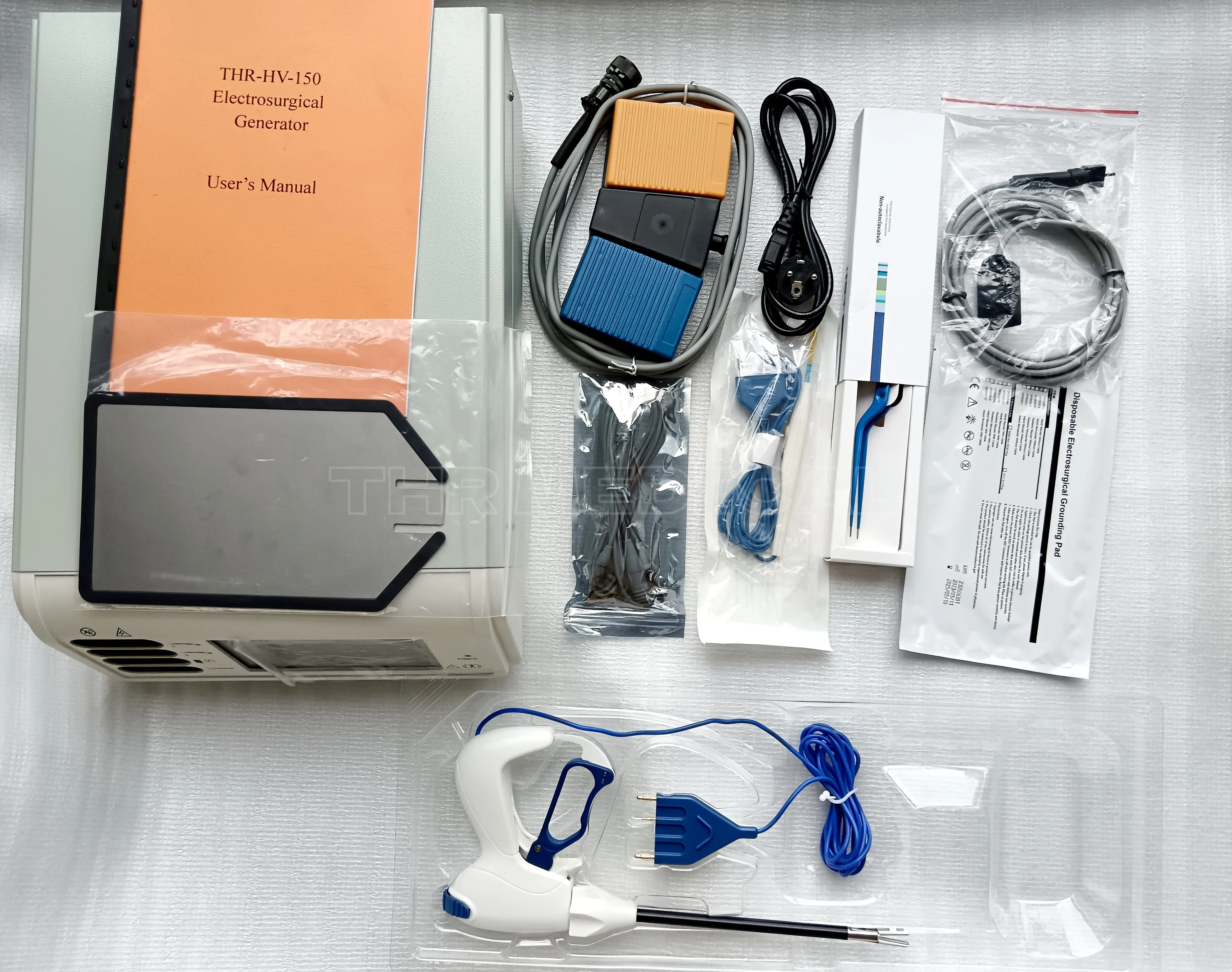 THR-HV150 Medical Equipment  Electrosurgical Unit with Ligasure Surgical Diathermy Cautery Machine