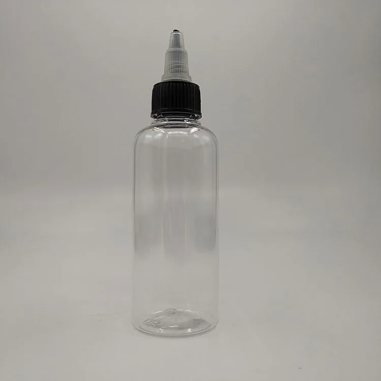 Custom 10-250 ml Plastic Bottle with Twist Top Cap for Solvents Oils Paint Ink Squeeze Bottle with Twist Top Cap Tip Applicator