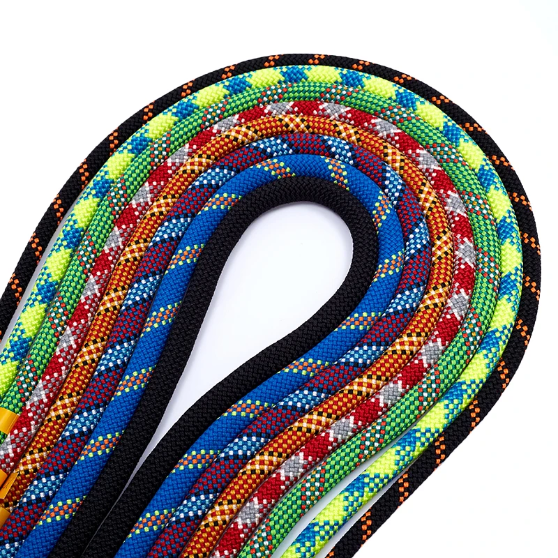 5mm Colored Braided Round Cord pvc coated nylon braided paracord dog rope leash