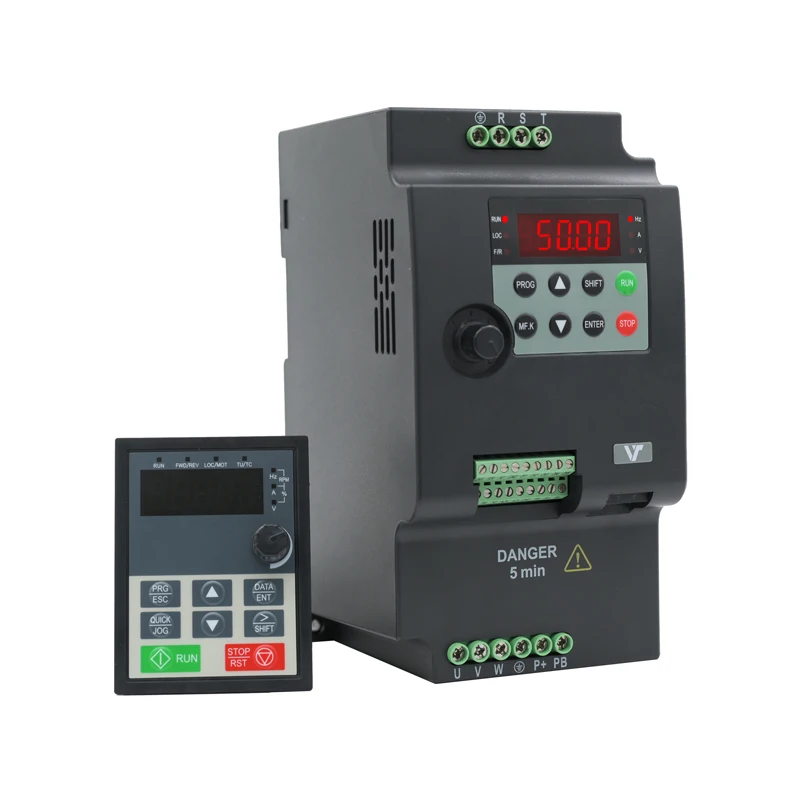 ROBOTSY Frequency Control Variable Frequency Drive VFD high Speed high Torque  AC Drive  frequency inverter 0.4kW