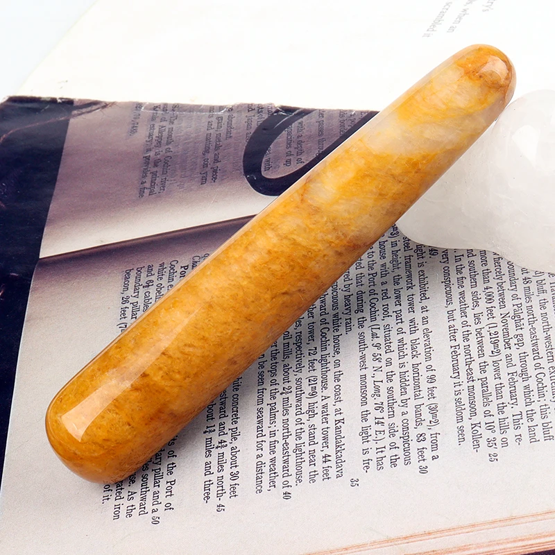 Hot Sale High Quality Yoni Wand Adult Jade Massage Gun for Women Magic Healing Stone Carving Gemstone Theme of Love