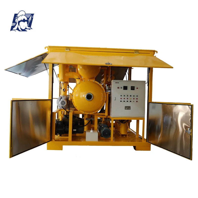ZWLYC-100A Vacuum transformer oil purification machine oil filtering purifier system