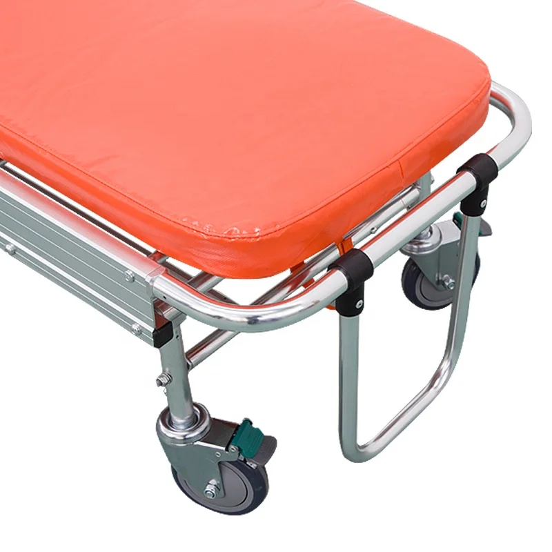 Manufacturer Supply Light-weight Durable Stretcher Bed  For Ambulance First-aid
