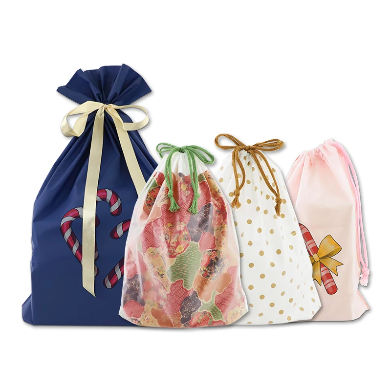 Пластиковая упаковочная сумка с принтом логотипа