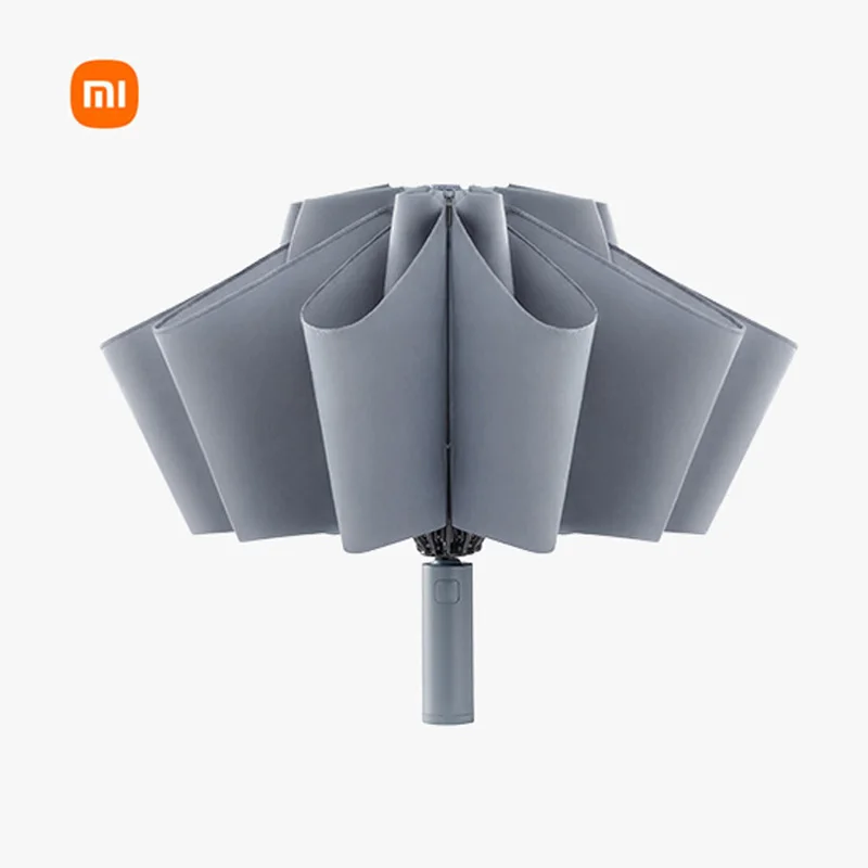 Зонты Xiaomi Urevo автоматические зонтик от солнца и дождя складной ветрозащитный водонепроницаемый в минималистском стиле 1