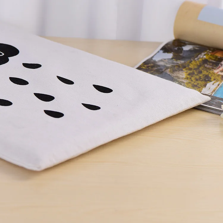 2022 Top Selling Boutique Cotton Custom printed logo Tote Designer Canvas bag