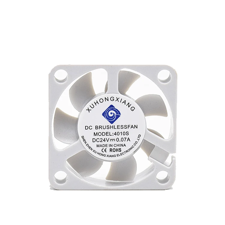 4010 Dc Cooling Fan 12V 24V Suitable For Oil Bearing Brushless Cooling Fan Dc
