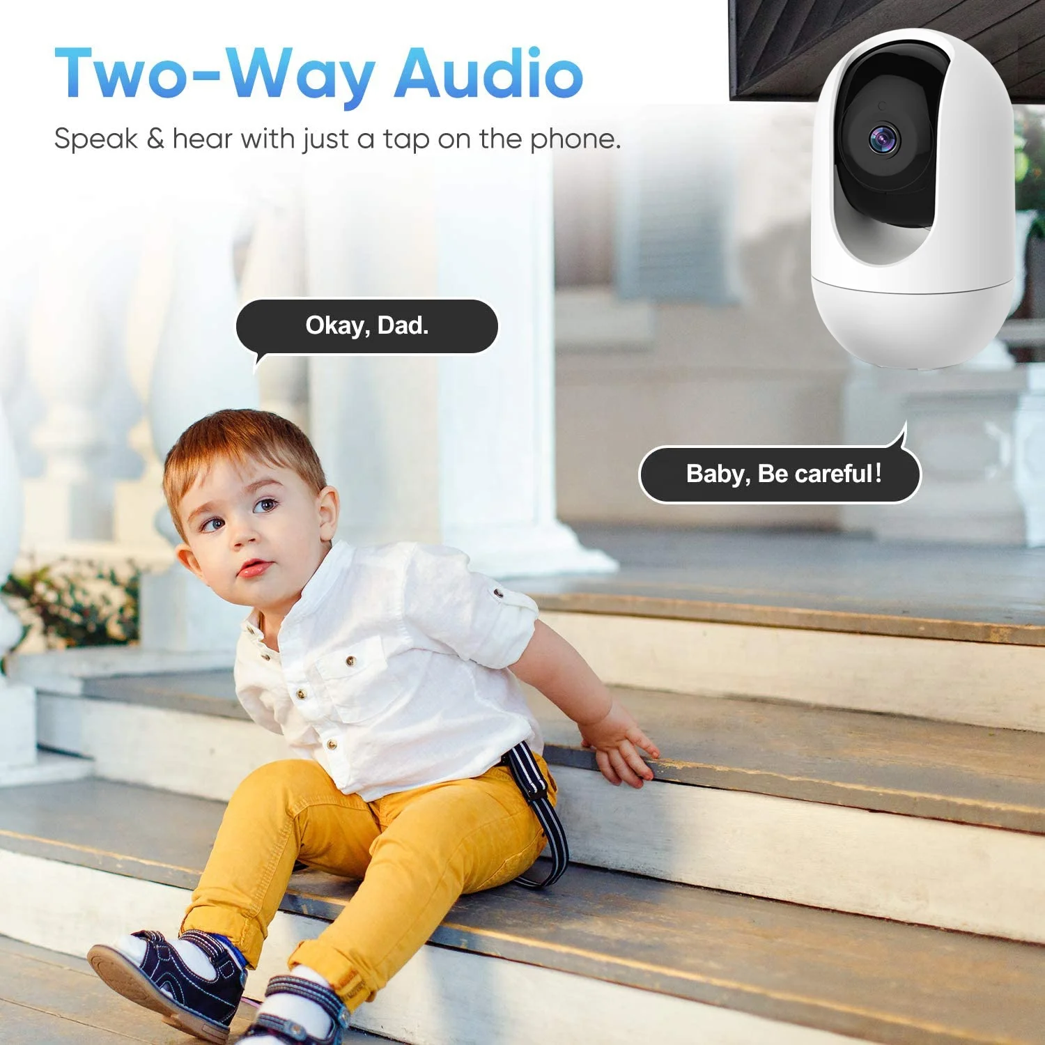  Китайская Ptz беспроводная камера видеонаблюдения AI Oem P2p Smart Indoor с аудио сетью Wifi