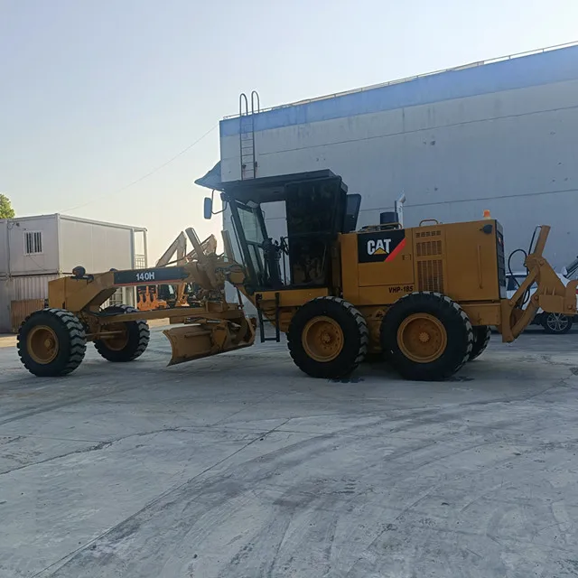 Высококачественные Подержанные грейдеры CAT 140H оригинальные автогрейдеры японское оборудование мощная гусеница кошка для продажи