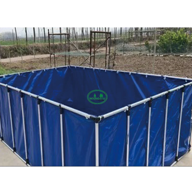 Stainless Steel Fish Ponds Fish Farming Tanks Outdoor Fish Pool For Sale