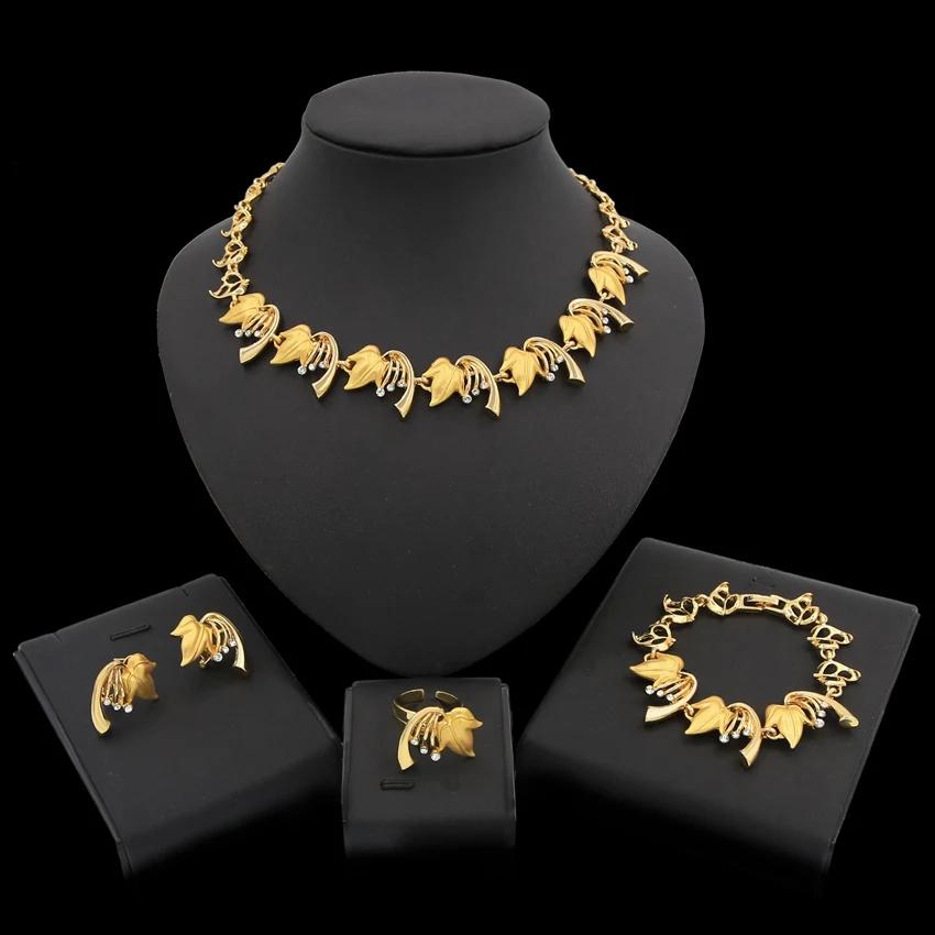 guangzhou yulaili fashion brand name italian jewelry set wholesale
