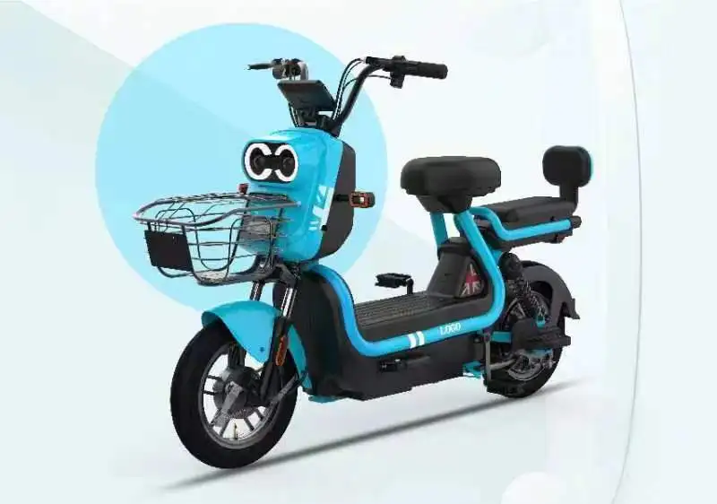 New 48V/60V High-Power Electric City Bike with Steel Frame Urban Leisure High-End Electric Vehicle