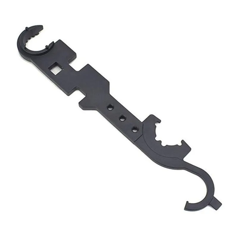 AR15 / M4 M16 Combination Wrench Armor Wrench Nut Tool 8 In 1 Multifunctional Alloy Steel Wrench for Hunting Accessories