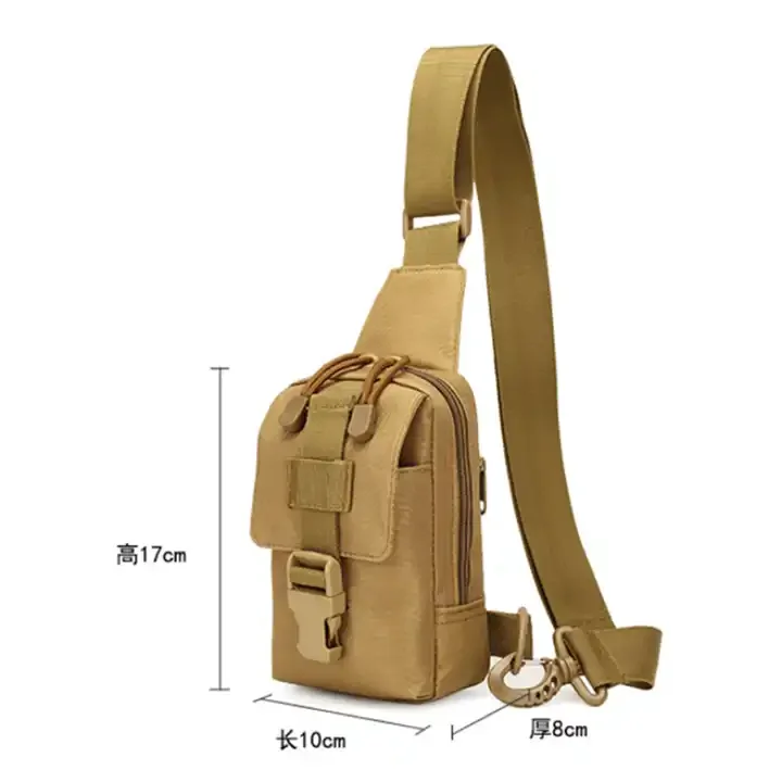 Portable Cell Phone Pouch Camouflage Color Fanny Pack Adjustable Belt Tactical Bag Molle Waist Bag