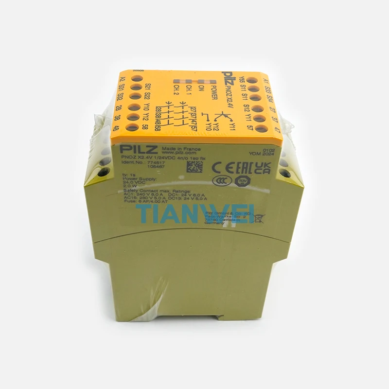 100% New and Original PILZe 774517 PN OZ X2.4V 1/24VDC 4n/o 1so fix Safety Relay