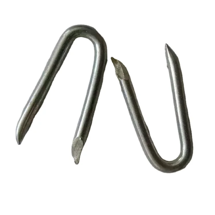 Direct Sales durable Good rust prevention effect u type Fence nail for furniture