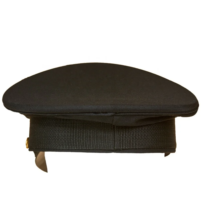 
Party Cosplay Metal Badge Navy Blue Uniform Hat Officer Military Army Pilot Police Peaked Cap 