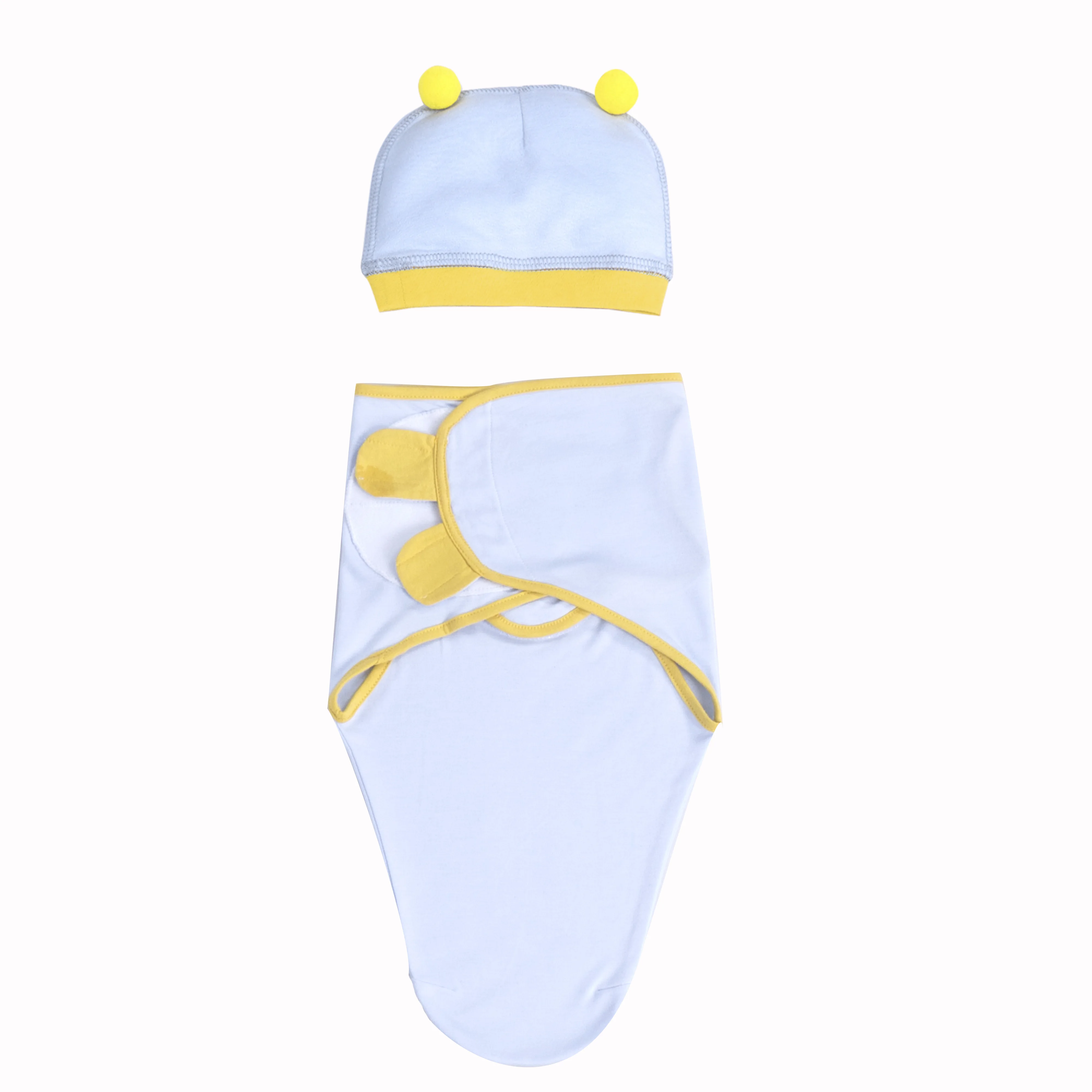 
Wholesale Newborn Baby Sleeping Bag 2020 Cartoon Printed 100% Cotton Baby Set Eco-friendly Baby Blanket 