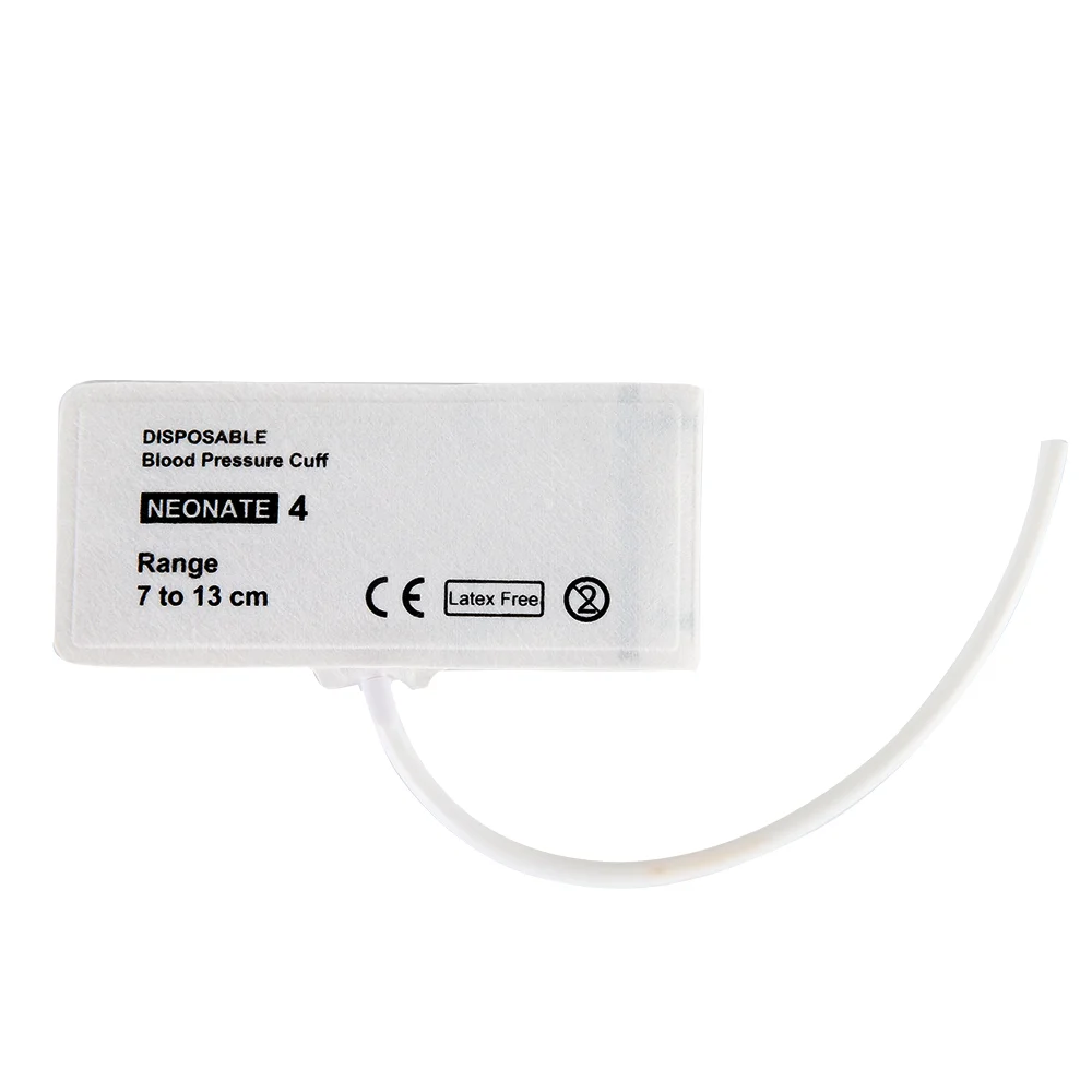 #4 disposable Neonate bp cuff bracelet for Mindray nibp monitors