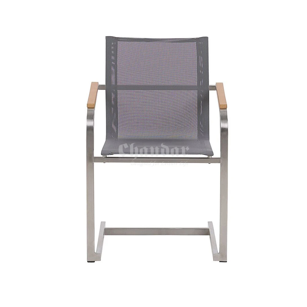 Factory Supply High Quality Stable And Rustproof High End Quality Metal Outdoor Furniture Garden Chairs