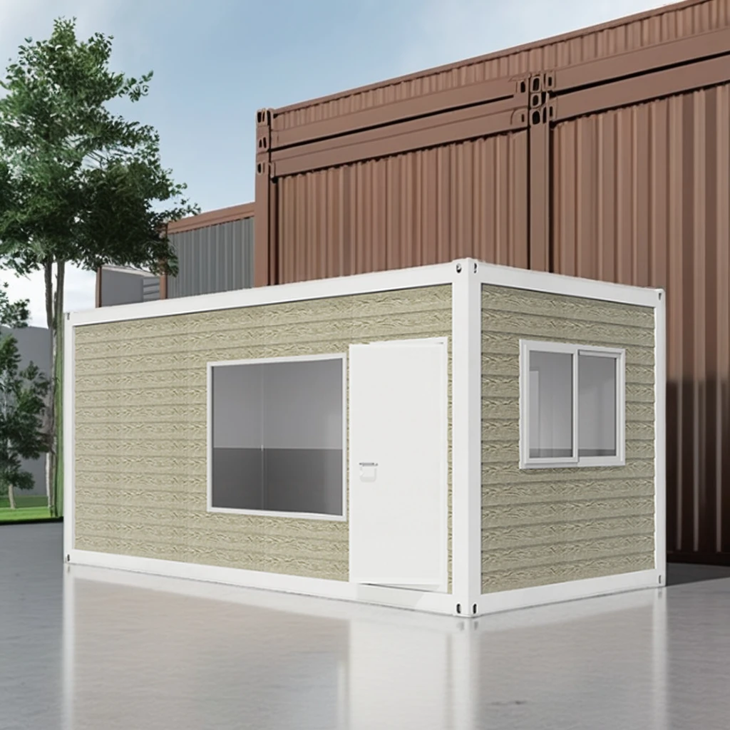 Ready Made Container 3 bedroom Casa Steel frame mobile container Modular Tiny home 20ft Detachable Container houses
