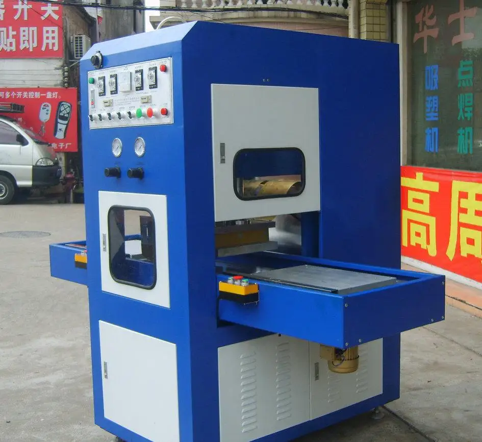High Frequency Automatic Slide Fusing Machine Plastic PVC PP PET Box Welding Machine
