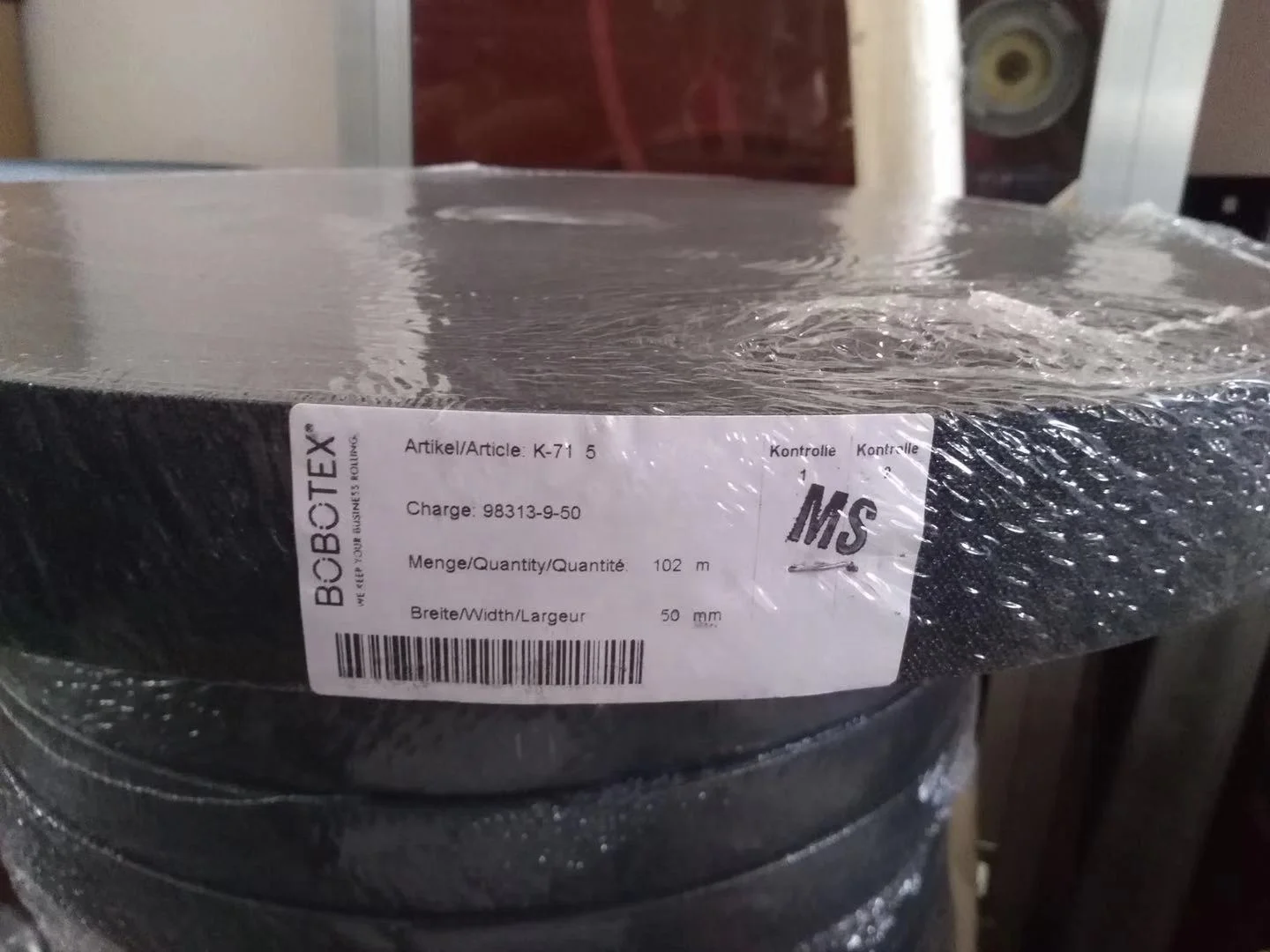 Запасные части от mayer и liba основовязальная машина bobotex Оригинальная Черная роликовая лента