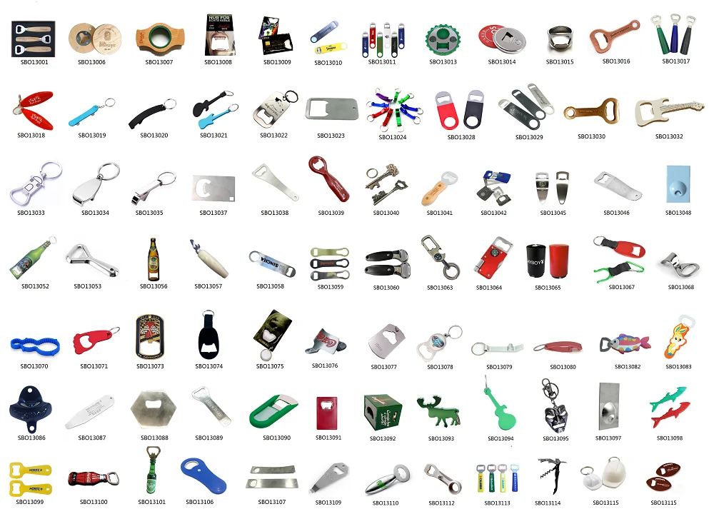 Customized or ready-made plastic handle beer opener