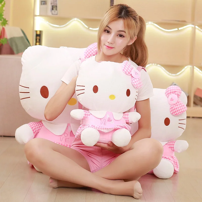 Factory Wholesale Hello Cat Kitty Soft Toys Most Popular Plush Toys Among Children