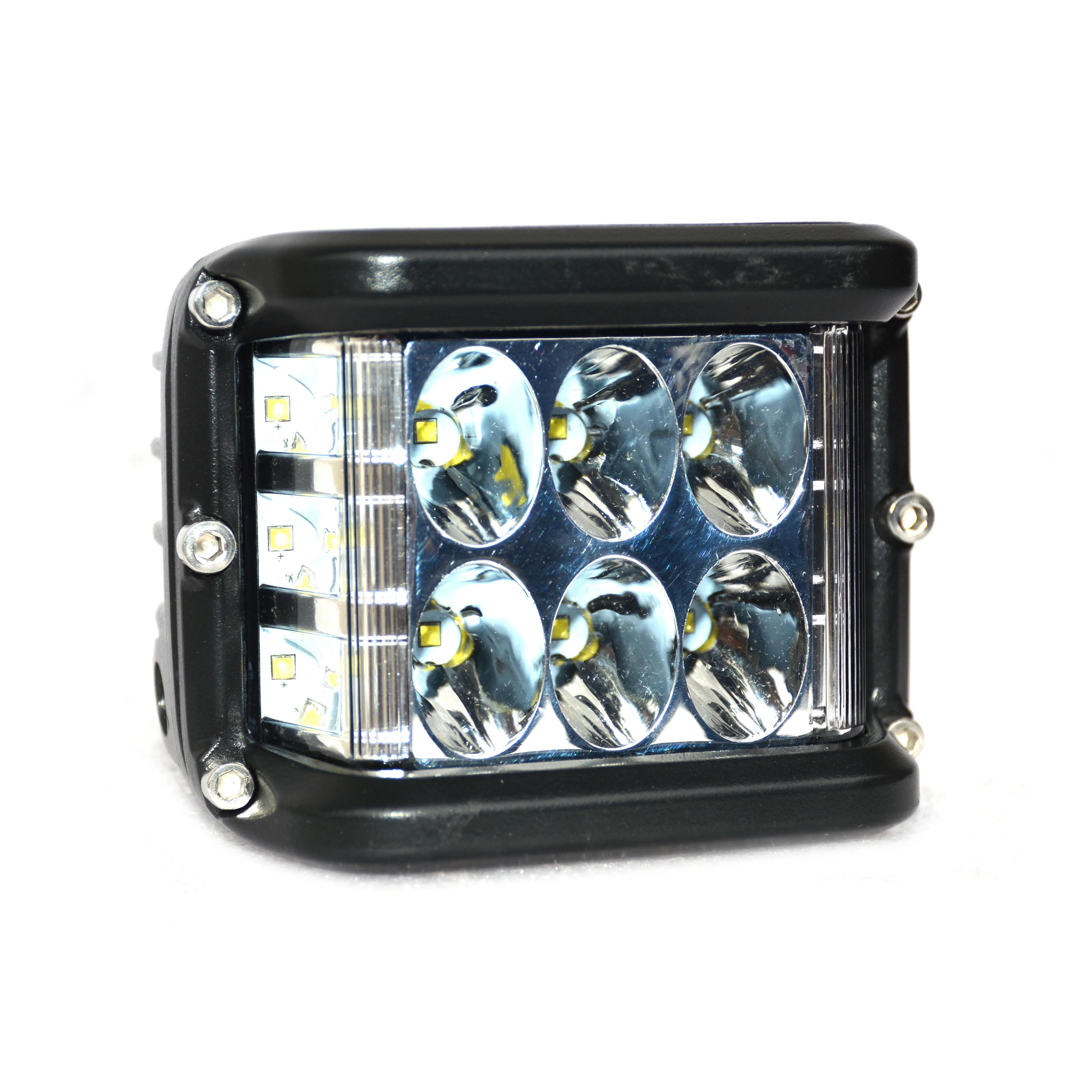 
Auto lighting system 12V 24 Volt White Amber Red Blue Dual Color 36W Pods Offroad Flashing Truck Strobe Car Led Work Light 60W 