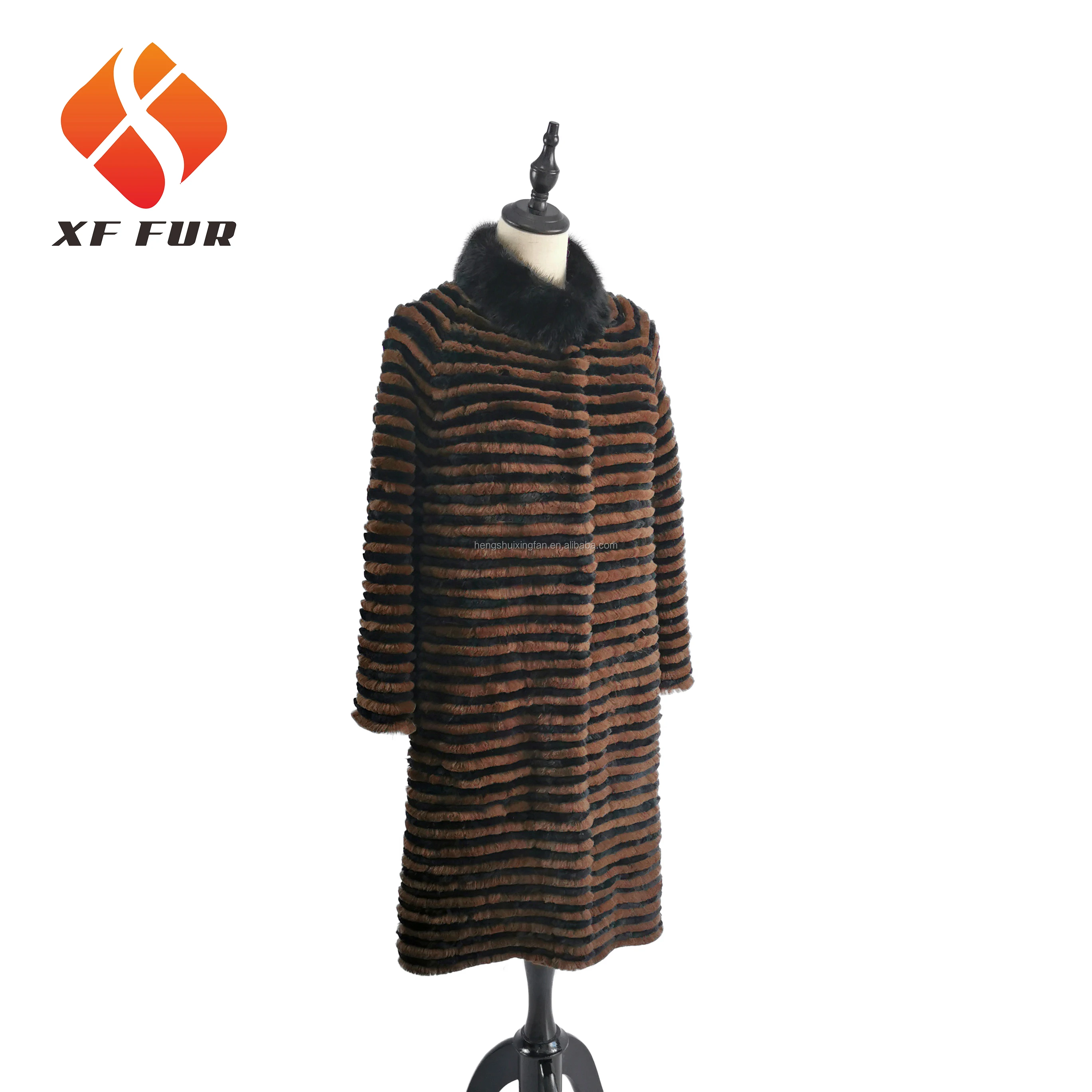 
Hot Sale Factory OEM Service New Fashion Genuine ladies mink knitted fur coats with For Sale 