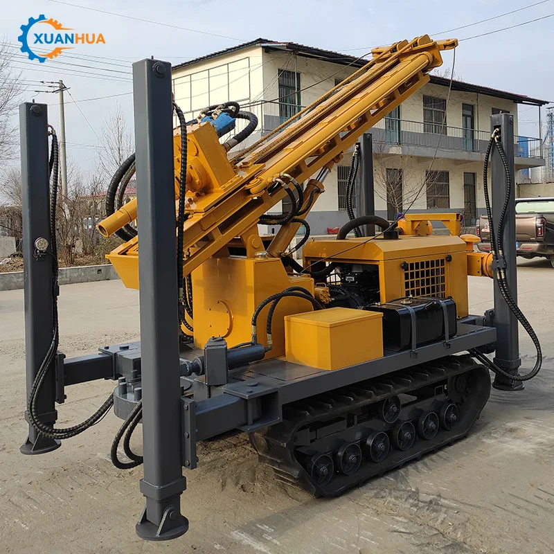 Factory Price Water Well Drilling Machine Rotary Crawler Air DTH Water Well Drilling Rig Machine