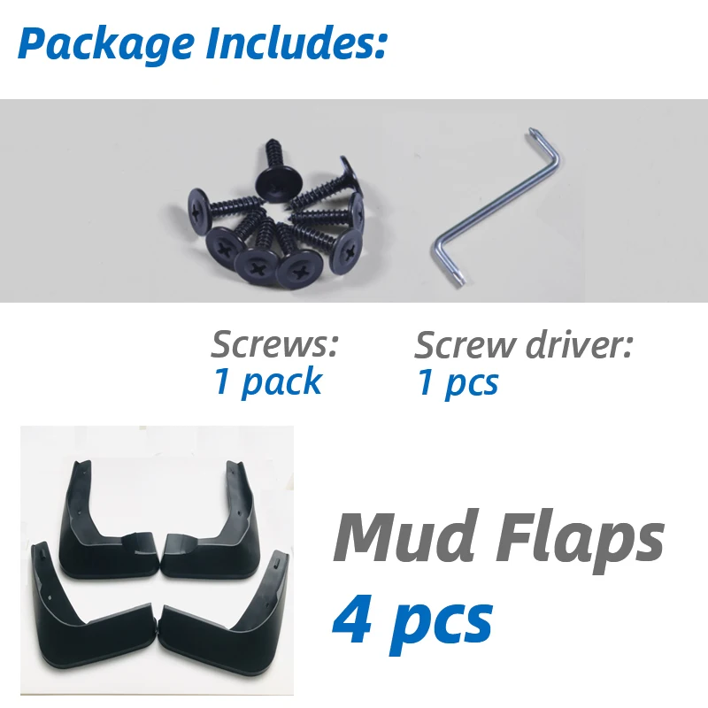 Car Mudflap for Toyota Previa XR50 2006-2019 Estima Tarago Fender Mud Guard Flap Splash Flaps Mudguards Accessories 2010 2015