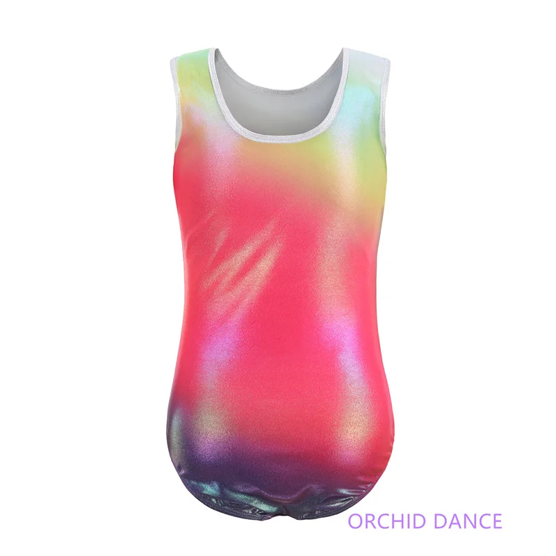 Fashion Unique Design High Quality Cheap Kids Girls Children Tank Training Rhythmic Gymnastics Leotards for sale