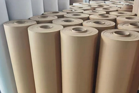 Factory pe coated PLA coating kraft paper roll raw material paper cup whiteboard card rolls stock