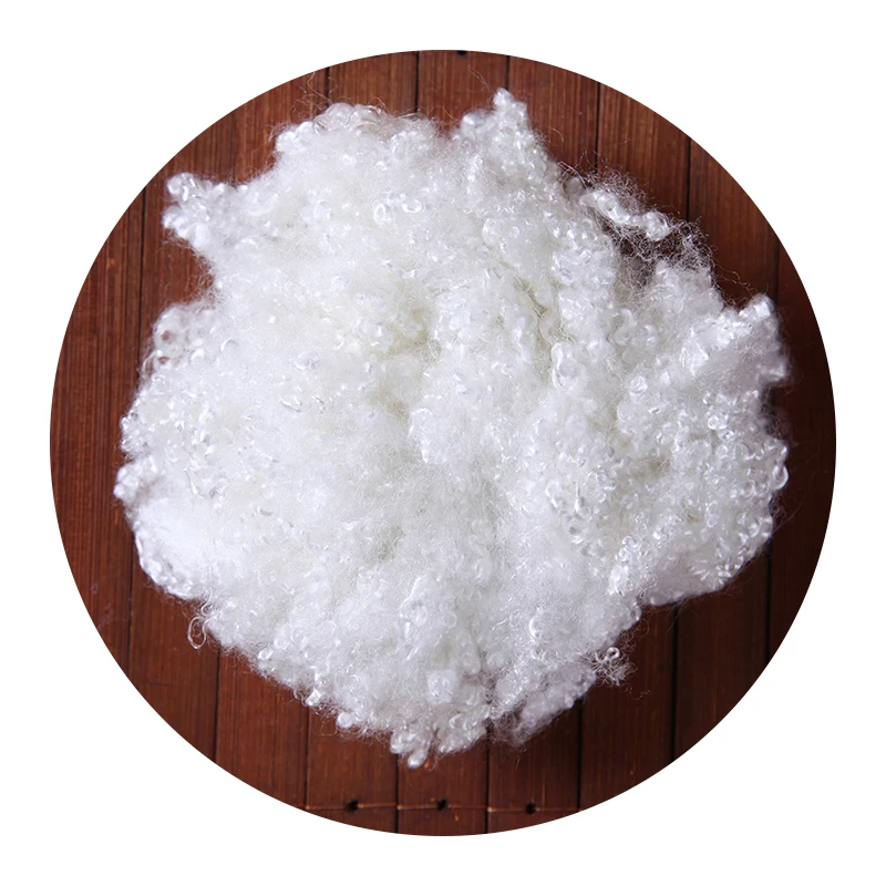 Переработанное полое волокно 3D * 64 мм для заполнения броска или