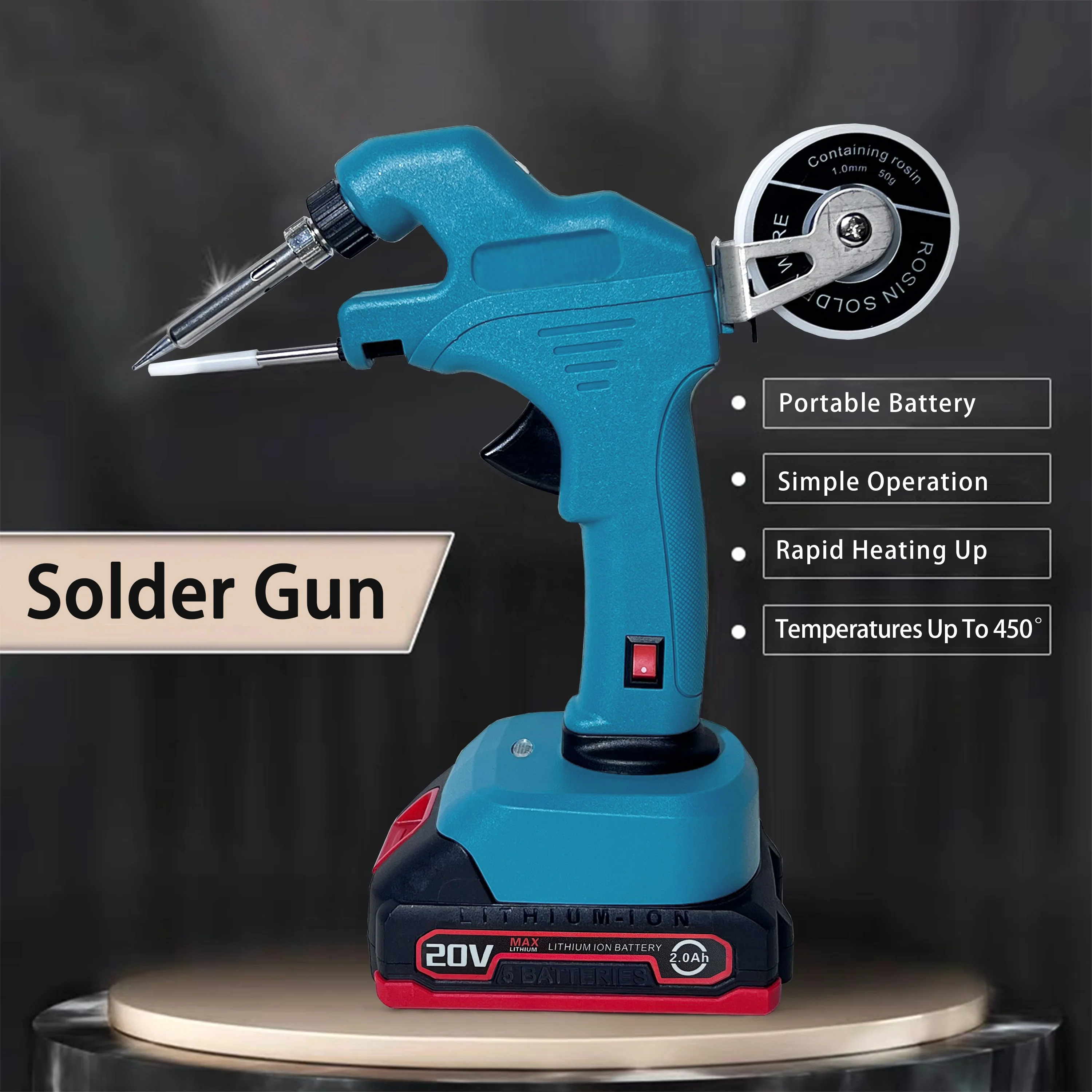 Electric Soldering Iron Automatic Soldering Gun Manual Solder Gun Hot Sale Factory Price Welding Torch Welding Working