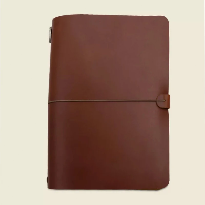 vintage PU leather travel  notebook  journal handmade traveler note book for diary noted as gift