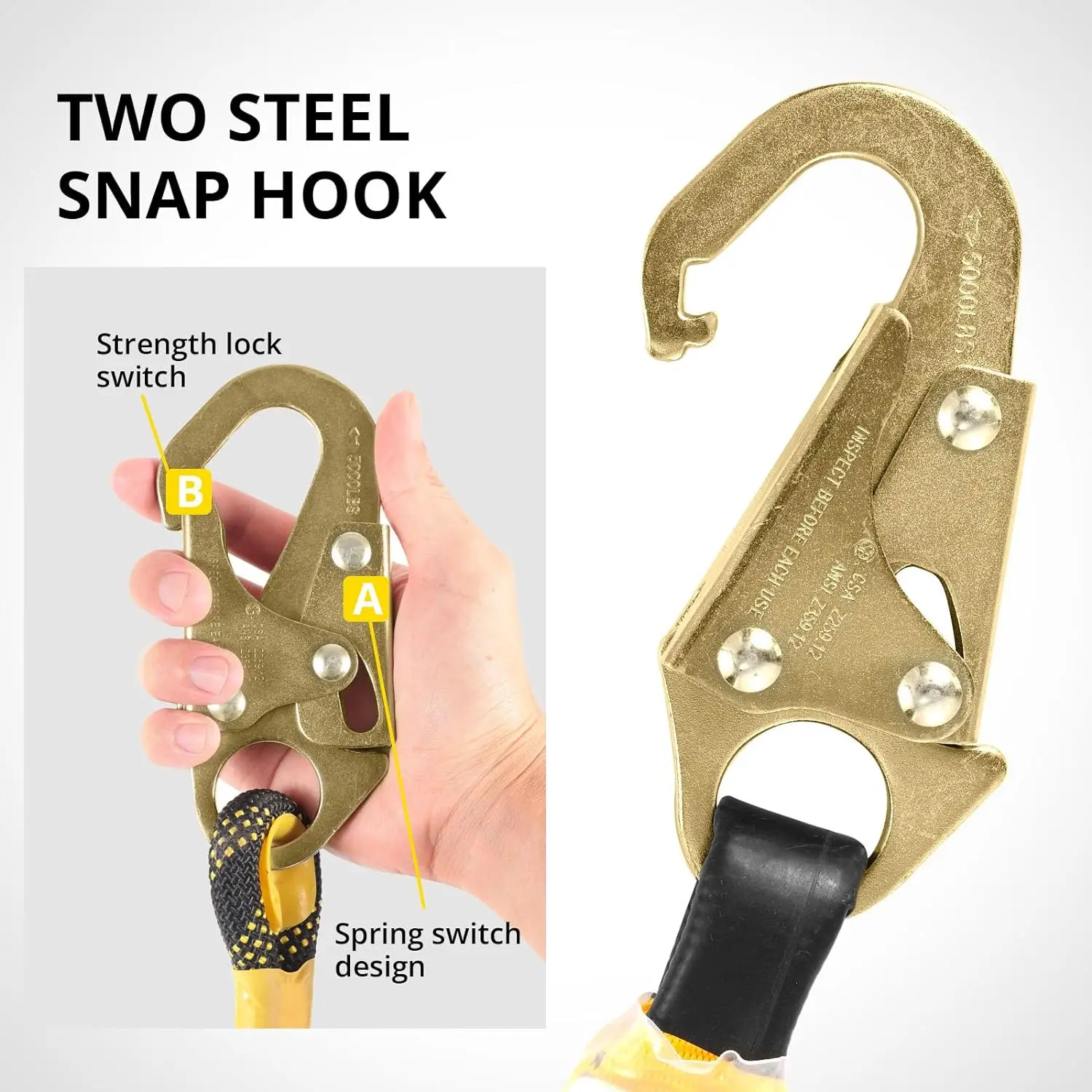 safety items Rope Work Positioning  Adjustable Safety Lanyard casco de seguridad lip-line rescue vest rope access harness