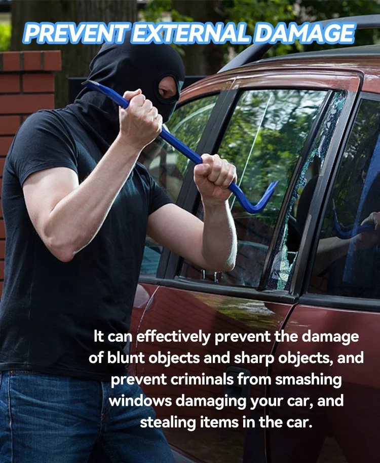 TPU Glass Armor Wholesale Safety Explosion Proof Windshield Protection Film