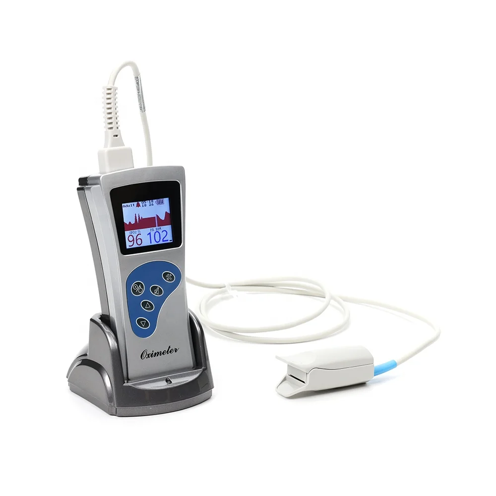 Lexison PPO-G1 High precision Rechargeable Handheld SPO2 Pulse Oximeters Monitor Suitable for Adult Pediatric and Neonate