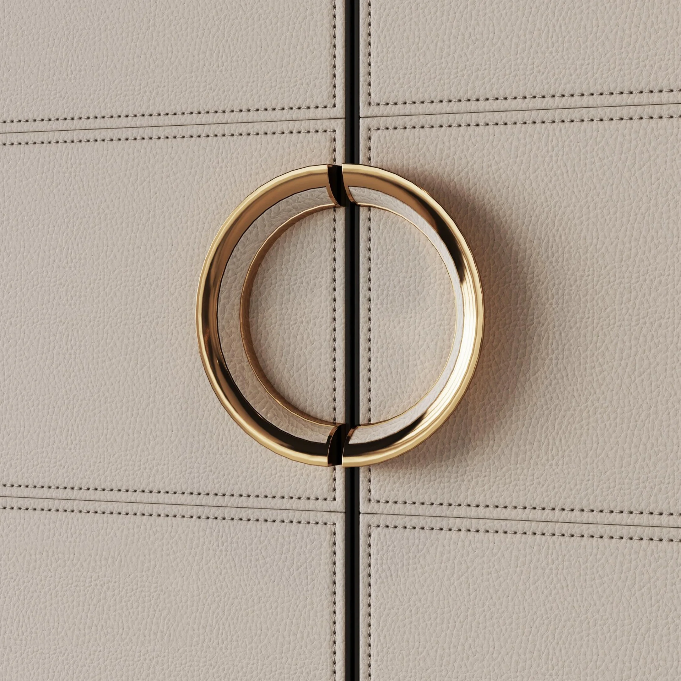 Новый дизайн роскошная мебель Zamak шкаф дверная ручка из цинкового сплава кожаная для шкафа