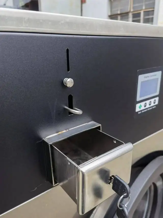 Full Automatic front loading commercial coin operated Stack Laundry Washer and Dryer Machine Laundry Equipment
